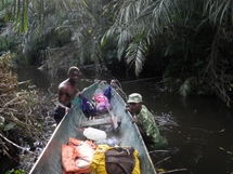 3 weeks of canoe travel, Ivindo, Gabon (photo: Aida Cuni Sanchez 2013)